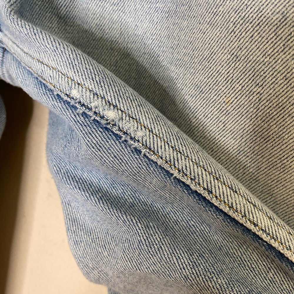 Re/Done 70s Stove Pipe Crop Jeans *Light 14* - Picture 12 of 14